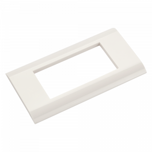 Пластиковая накладка на цоколь, 45x90, белая